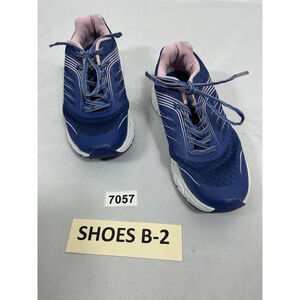 Womans Aldi Low Top Lace Up Sneakers Size 6 Blue Pink